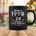 24 Years Old Gifts 24Th Birthday Born In 1998 Women Girls V2 Coffee Mug Funny Gifts