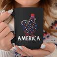 4Th Of July Chicken Love America Proud American Coffee Mug Personalized Gifts