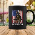 4Th Of July German Shepherd Dog American Flag Merica Cute Gift Coffee Mug Unique Gifts