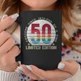 50 Year Old Vintage 1972 Retro Limited Edition 50Th Birthday Coffee Mug Personalized Gifts