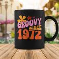 50Th Birthday Groovy Since 1972 Coffee Mug Funny Gifts