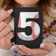 5Th Birthday Baseball Big Number Five 5 Year Old Boy Girl V4 Coffee Mug Personalized Gifts