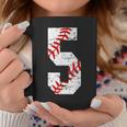 5Th Birthday Baseball Big Number Five 5 Year Old Boy Girl V5 Coffee Mug Personalized Gifts