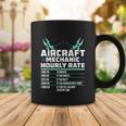 Aircraft Technician Hourly Rate Airplane Plane Mechanic Coffee Mug Unique Gifts