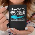 Always Be Nice To A Diver T-Shirt Graphic Design Printed Casual Daily Basic Coffee Mug Personalized Gifts