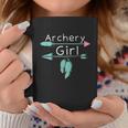 Archery Girl Funny Bow And Arrow & Archer Coffee Mug Personalized Gifts