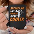 Archery Kid Like A Regular Kid But Cooler - Funny Archer Coffee Mug Personalized Gifts
