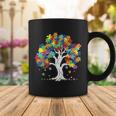 Autism Awareness Puzzle Piece Tree Coffee Mug Unique Gifts