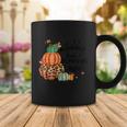 Autumn Leaves Pumpkin Please Thanksgiving Quote Coffee Mug Unique Gifts