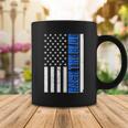 Back The Blue Thin Blue Line Us Flag Coffee Mug Unique Gifts
