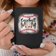 Baseball Mom Leopard Funny Softball Mom Mothers Day 2022 Coffee Mug Personalized Gifts