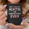 Best Freakin Auntie And Godmother Ever Coffee Mug Personalized Gifts