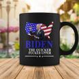 Biden The Quicker Fucker Upper American Flag Design Coffee Mug Unique Gifts