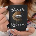 Black Queen Pan African Woman Black History Month Pride Coffee Mug Personalized Gifts