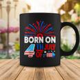 Born On The 4Th Of July Fireworks Celebration Birthday Month Coffee Mug Funny Gifts