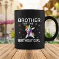 Brother Of The Birthday Girl Unicorn Dabbing Party Tshirt Coffee Mug Unique Gifts