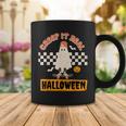 Creep It Real Retro Halloween Funny Ghost Skateboarding Coffee Mug Funny Gifts
