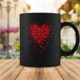 Cute Valentines Day Messy Heart Shapes Coffee Mug Unique Gifts