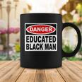 Danger Educated Black Man V2 Coffee Mug Unique Gifts