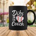 Dibs On The Coach Funny Baseball Heart Cute Mothers Day Tshirt Coffee Mug Unique Gifts
