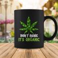 Dont Panic Its Organic Medical Marijuana Tshirt Coffee Mug Unique Gifts