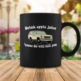 Drink Apple Juice Cause Oj Will Kill You Funny Tshirt Coffee Mug Unique Gifts