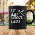 Eat Sleep Lacrosse Repeat Funny Lax Player Men Women Kids Coffee Mug Unique Gifts