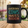 Even My Cows Hates Biden Funny Anti Biden Cow Farmers Coffee Mug Unique Gifts