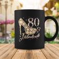 Fabulous & 80 Sparkly Heel 80Th Birthday Tshirt Coffee Mug Unique Gifts