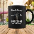 Family Farms Are The Backbone Of America Farm Lover Farming Coffee Mug Unique Gifts