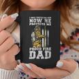 Firefighter Proud Fire Dad Firefighter Dad Of A Fireman Father Coffee Mug Funny Gifts