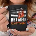 Firefighter Retired American Firefighter Captain Retirement Coffee Mug Funny Gifts