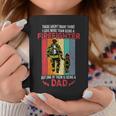 Firefighter Retro Vintage Father And Son Firefighter Dad Fathers Day Coffee Mug Funny Gifts