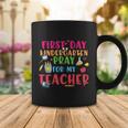 First Day Kindergarten Pray For My Teacher Back To School First Day Of School Coffee Mug Unique Gifts