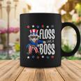 Floss Like A Boss 4Th Of July Shirt Kids Boys Girl Uncle Sam Coffee Mug Unique Gifts