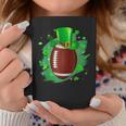 Football St Patricks Day Leprechaun Shamrock Irish Boys Kids Coffee Mug Personalized Gifts