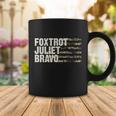 Foxtrot Juliet Bravo Camo Military Flag Tshirt Coffee Mug Unique Gifts
