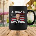 Funny Anti Biden Fallin With Biden Funny Bike Meme Coffee Mug Unique Gifts