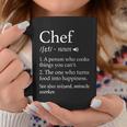 Funny Chef Definition Vocaburary Gift For Cooking Master Food Cooking Lovers Coffee Mug Personalized Gifts
