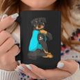 Funny Dog Mom Rottweiler I Love Mom Tattoo Gifts Womens Coffee Mug Personalized Gifts