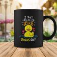 Funny Duck Ducks Rubber Gift Coffee Mug Unique Gifts