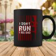 Funny Gun Lovers I Dont Run I Reload Gun Owners Us Flag Coffee Mug Unique Gifts