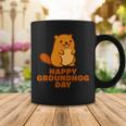 Funny Happy Groundhog Day Tshirt Coffee Mug Unique Gifts