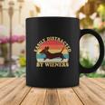 Funny Retro Easily Distracted By Wieners Dachshund Fan Coffee Mug Unique Gifts