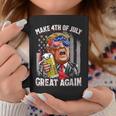 Funny Trump 4Th Of July Make 4Th Of July Great Again 2024 Coffee Mug Personalized Gifts