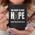 Go Gray In May Hope Brain Tumor Awareness Cute Gift Graphic Design Printed Casual Daily Basic Coffee Mug Personalized Gifts