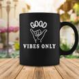 Good Vibes Only Vintage Positive Mind V2 Coffee Mug Funny Gifts