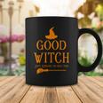 Good Witch Just Kidding Im Bad Too Happy Halloween Coffee Mug Funny Gifts