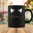 Graphic Cat Black Funny For Women Halloween Coffee Mug Funny Gifts