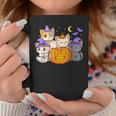 Halloween Cats Anime Cat Kawaii Neko Pumpkin Cat Lover Witch V4 Coffee Mug Personalized Gifts